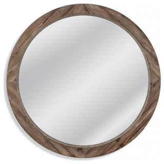 Jacques Wall Mirror - Brown