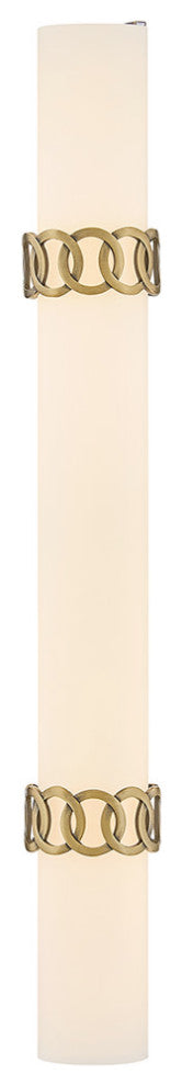 Hinkley Eliza Medium Led Vanity, Lacquered Brass