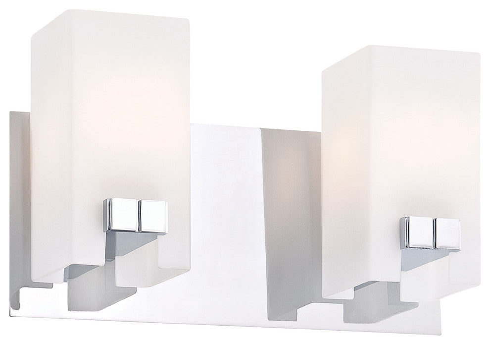 Elk Lighting Gemelo 2 Light Vanity, Chrome