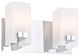 Elk Lighting Gemelo 2 Light Vanity, Chrome