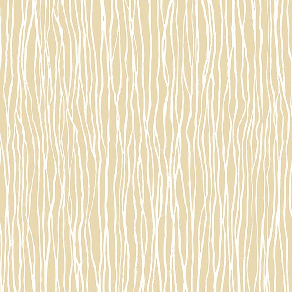Shades, Damask Geometric Graphic White, Beige Wallpaper Roll