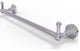 Dottingham 36" Towel Bar with Integrated Hooks, Polished Chrome