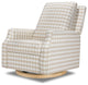 Crewe Recliner and Swivel Glider, Tan Gingham
