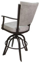 Montana Swivel Tilt Metal 30" Bar Stool or Counter 26" on A Base, Outlier Stucco - Brown, 26"