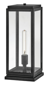 Hinkley Max Medium Pier Mount Lantern, Black