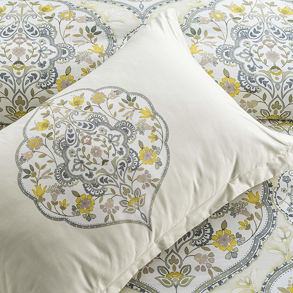 Gracia Reversible Organic Cotton Sham, Set of 2