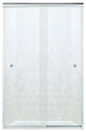 Sterling Finesse Sliding Shower Door, Silver with Clear Glass
