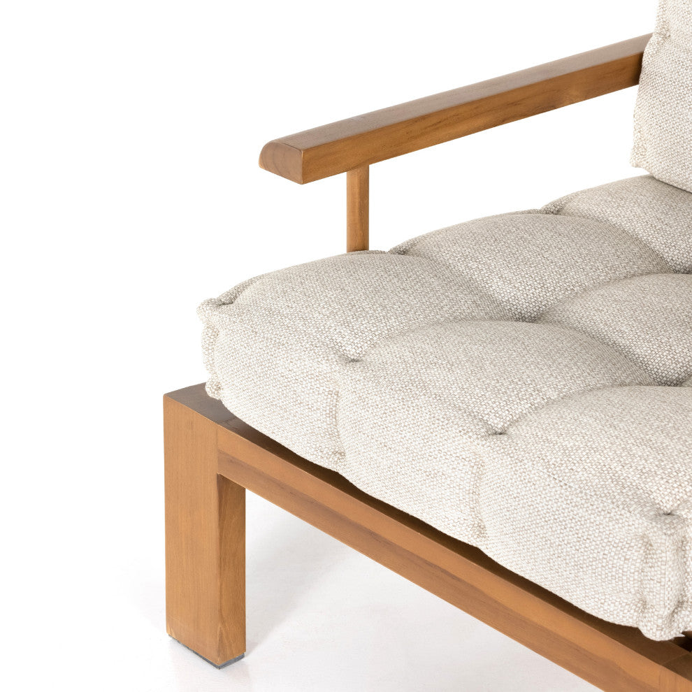 Beck Outdoor Chair-Natural Teak