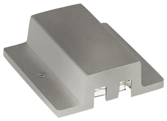 WAC Lighting L Track Power Connectors, Brushed Nickel, Floating Canopy Feed