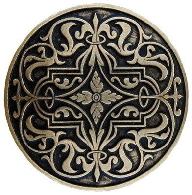 Renaissance Knob Brite Brass, Brite Brass