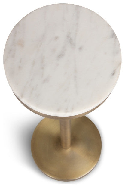 Shay Marble Drink Table
