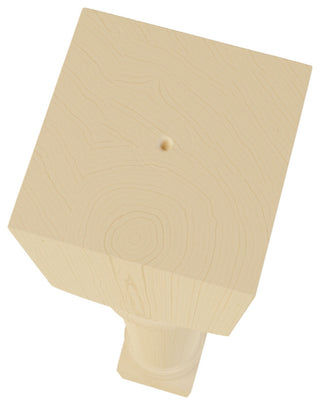 Traditional Cabinet Column (Top Block: 6 1/8", Bottom Block: 7 1/8"), Alder