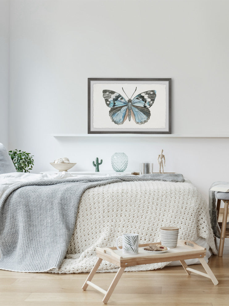 "Wild Butterfly" Framed Painting Print
