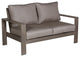 Aruba Aluminum Love Seat with Sunbrella Fabric