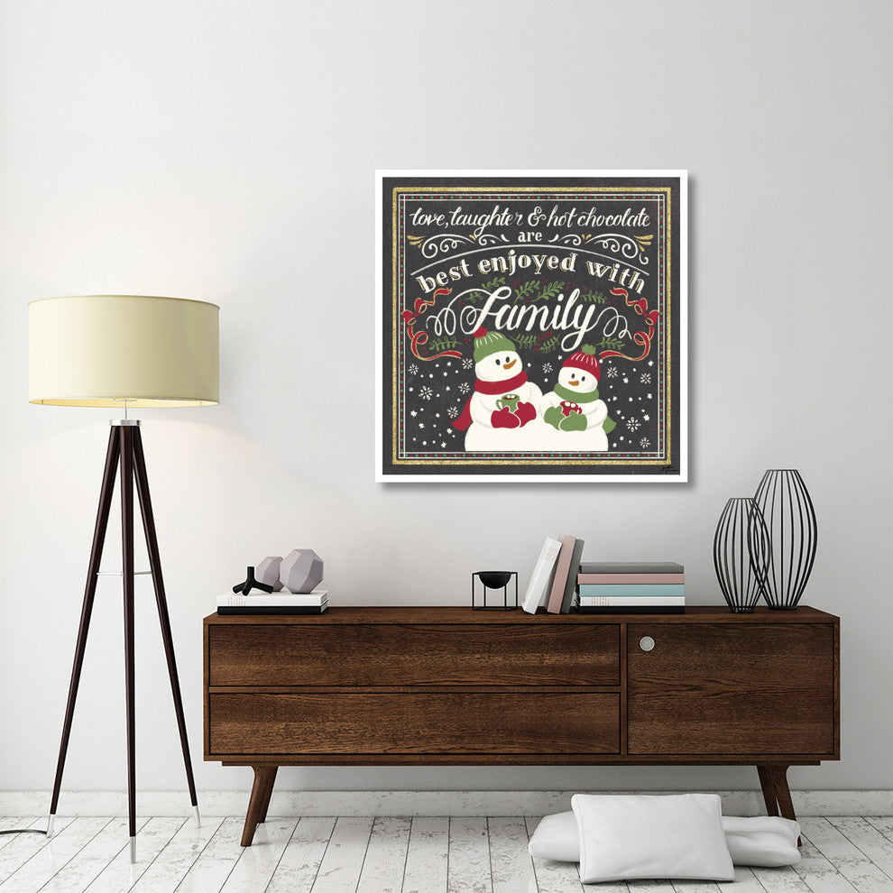 "Winter Wonderland II" Digital Paper Print by Janelle Penner, 42"x42"