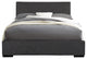 Camden Isle Abbey Gray Bed, Queen