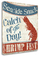 "Fresh Seafood III" By Pela Studio, Giclee Print on Gallery Wrap Canvas