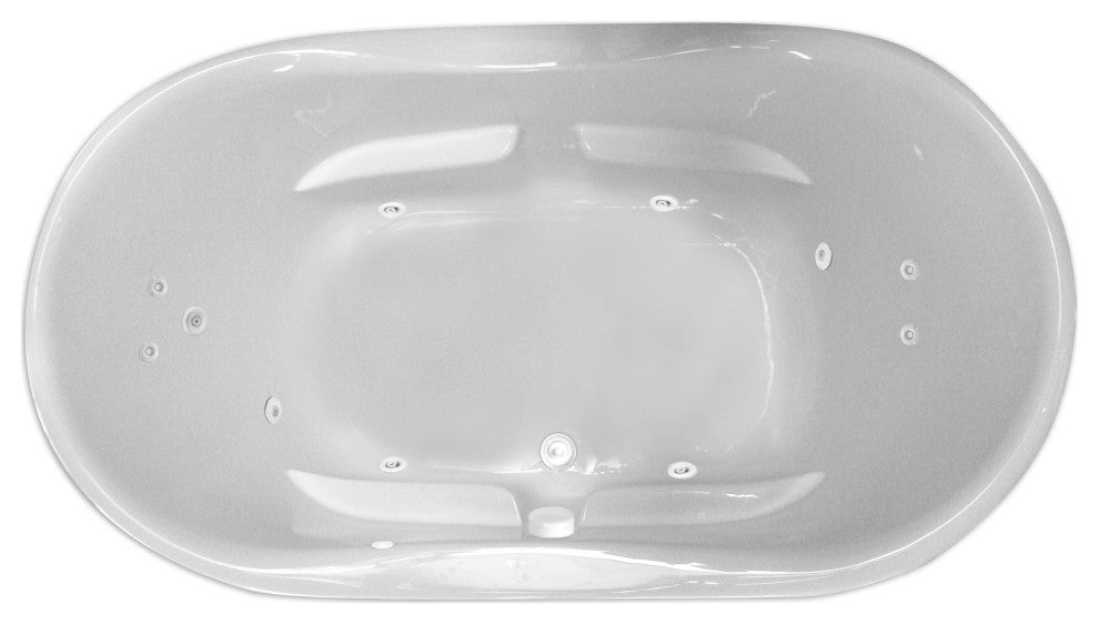 Fantasy 72"x42" Silver Series Hydro Massage Bath