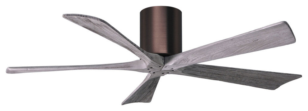 Matthews Fan, Irene-5H Ceiling Fan, Brushed Bronze, 52", Barn Wood