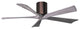 Matthews Fan, Irene-5H Ceiling Fan, Brushed Bronze, 52", Barn Wood