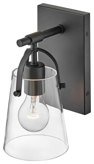 Hinkley Lighting 5130 Foster 1 Light 10" Tall Bathroom Sconce - Black