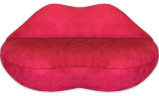 Red Lips Couch, Lip Shaped Sofa