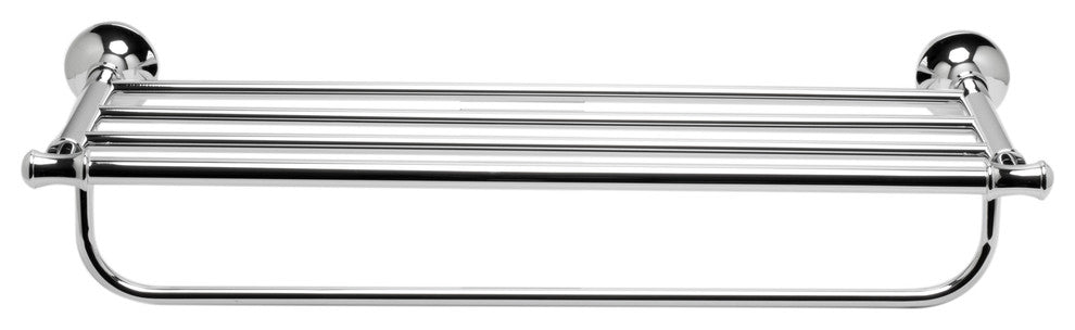 ALFI Brand AB9583 Polished Chrome 23 inch Towel Bar & Shelf Bathroom Accessory