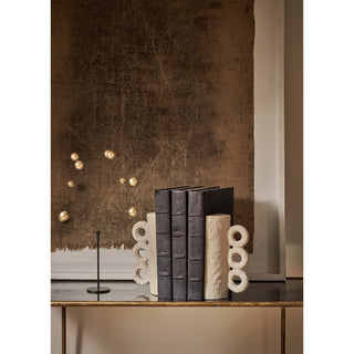 Chandra Bookend Set, Grey