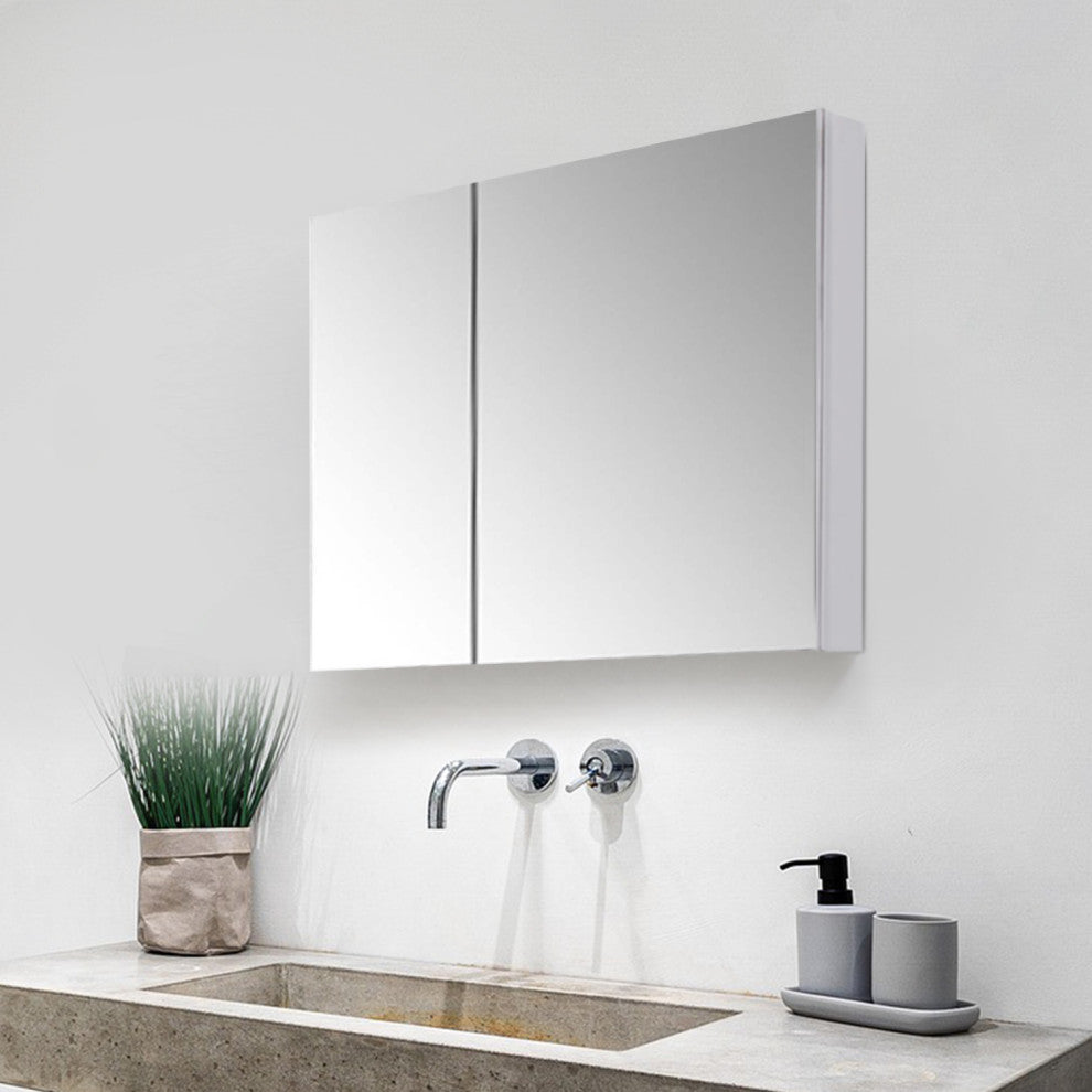 30-inX 26-inLED Mirrored Medicine Cabinet
