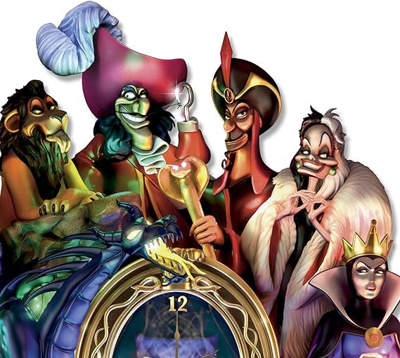 Disney Classic Villains Timeless Treachery Cuckoo Clock