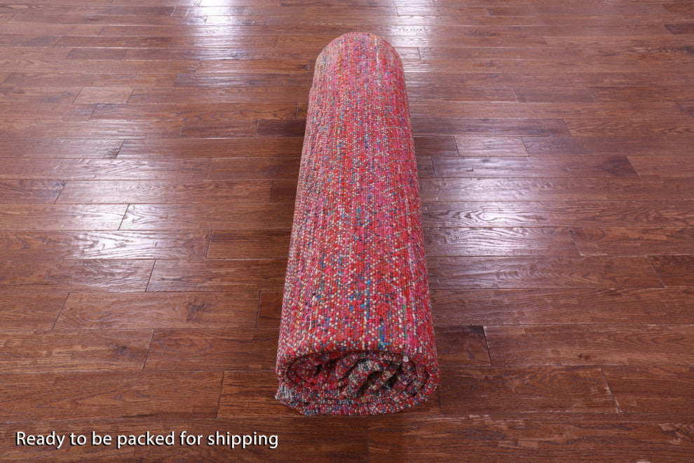 Savannah Grass Wool & Silk Handmade Rug 9' 3" X 11' 10" - Q15964