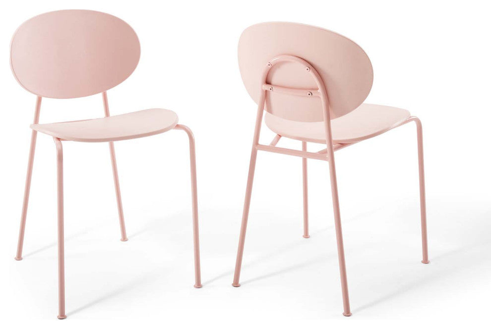 Pink Palette Dining Side Chair Set of 2