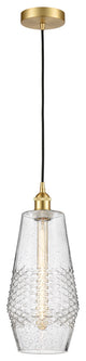 Innovations 616-1P-SG-G684-7 1-Light Mini Pendant, Satin Gold