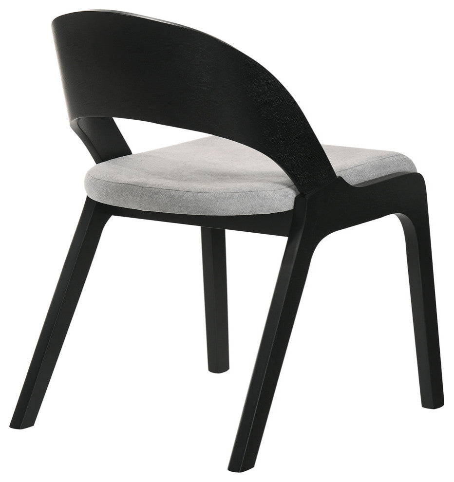 Cirque Polly 5-Piece Black Dining Set