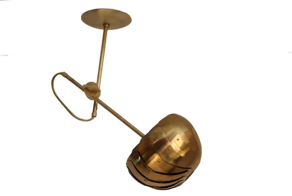 IRIS SPOT : Brass ceiling Light | Contemporary Lighting | Modern Pendant Lamp