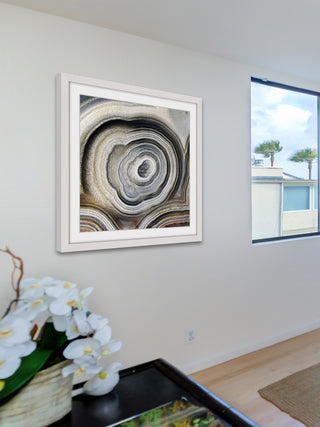 "The Eye of the Geode" Framed Art Print