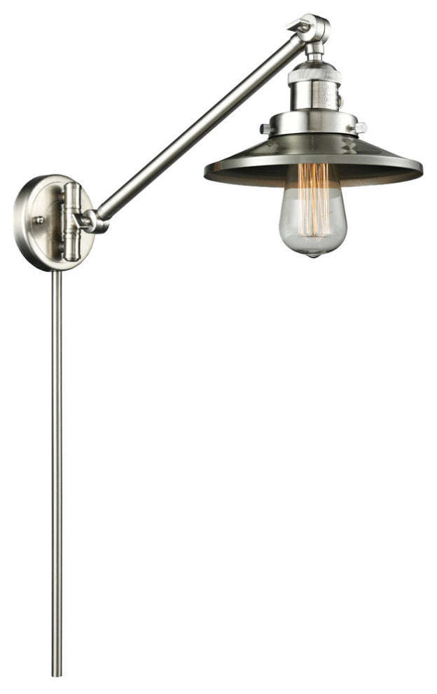 Innovations Lighting 237-Sn-M2-Led 1 Light Dimmable Led Swing Arm
