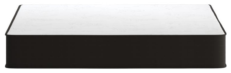 Capri Comfortable Sleep 8 Inch CertiPUR-US Certified Hybrid Mattress in a Box, Gray, Queen