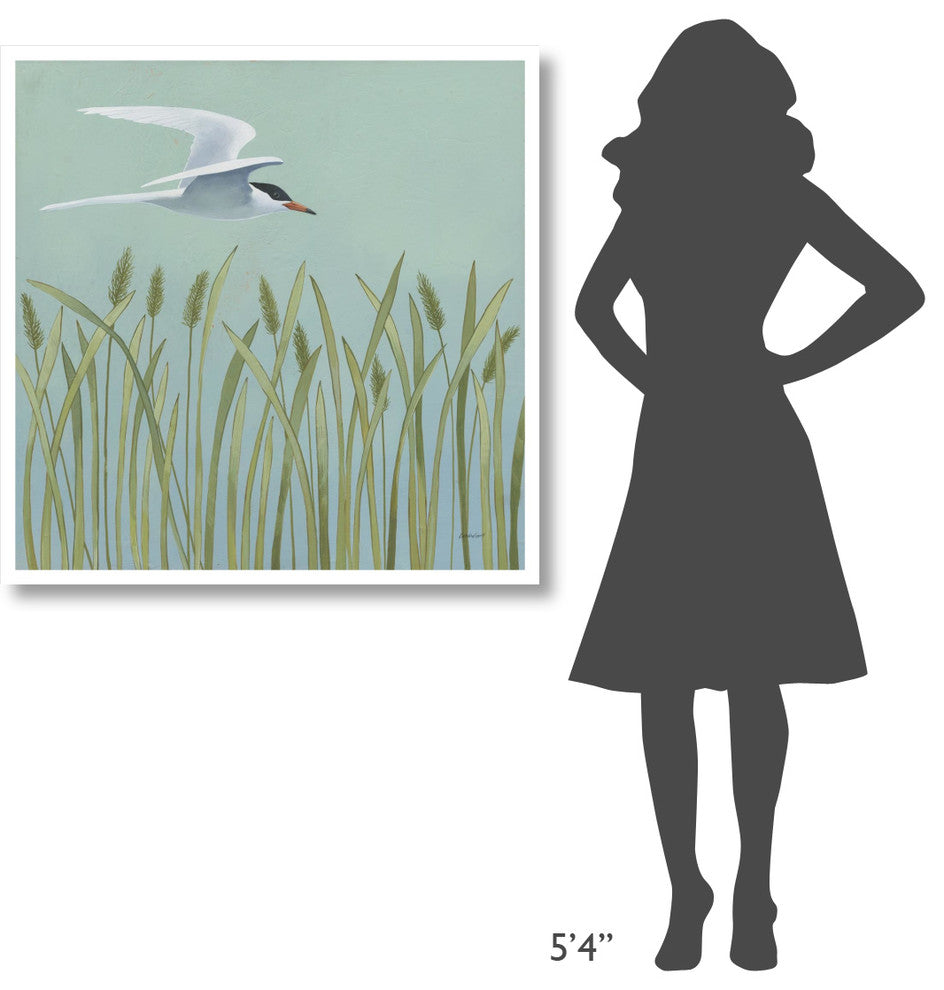 "Free as a Bird I" Digital Paper Print by Kathrine Lovell, 38"x38"