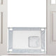 Porta-Gate Collapsible and Adjustable Folding Pet Gate, Gray