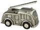 Elegance Fire Truck Money Bank, Pewter Finish