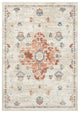 5' x 7' Ivory Medallion Area Rug