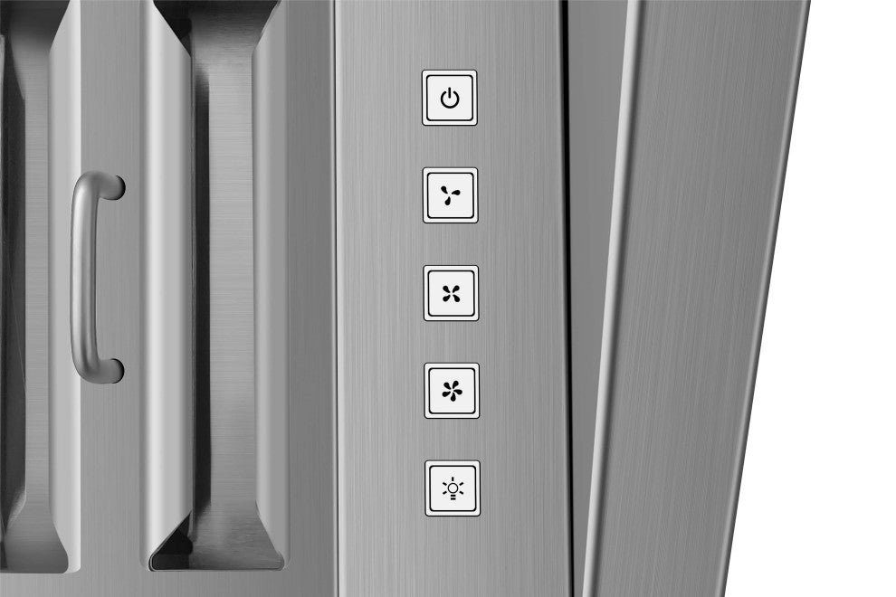 Hauslane | Pro-Style IN-R300 Built-In Range Hood, 21"? Deep, Stainless Steel, 34"