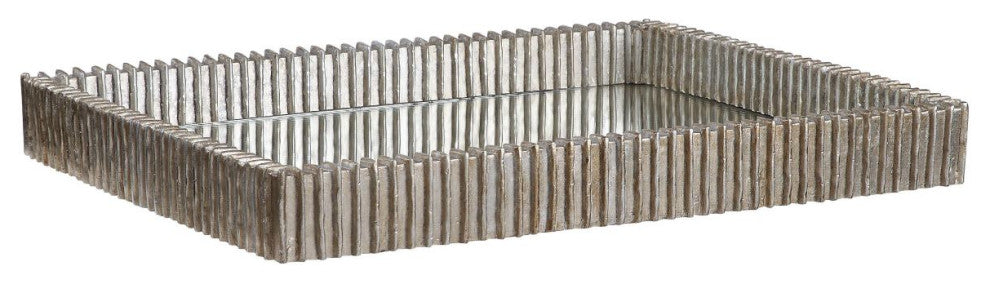 Uttermost Talmage Silver Mirrored Tray