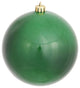 Vickerman N591224DCV 4.75" Emerald Candy Ball Ornament, 4 per Bag