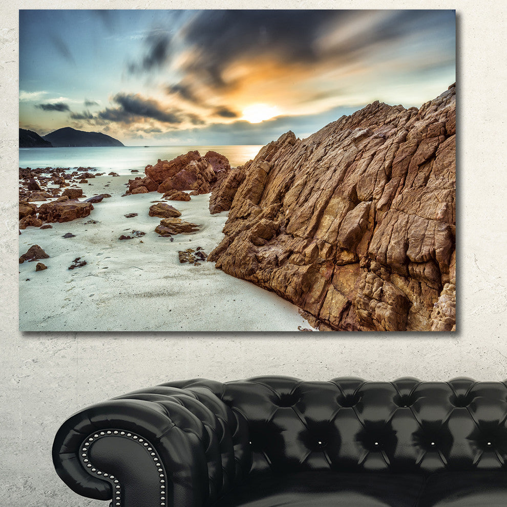 Quang Ninh Province Vietnam, Landscape Canvas Art Print, 40"x30"