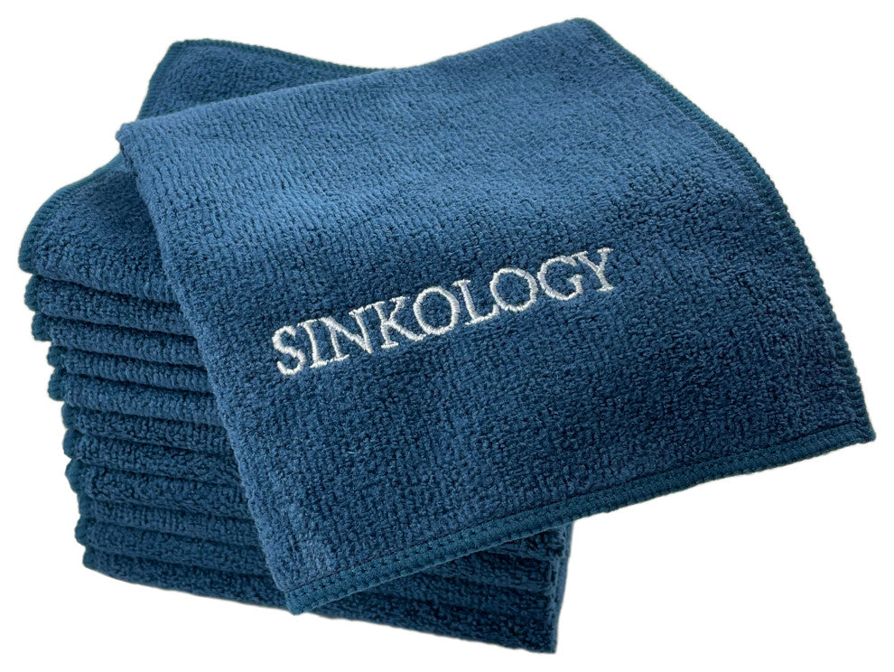 SinkSense 12-Pack Microfiber Cleaning Cloth