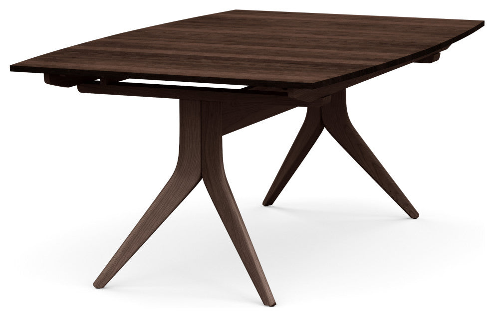 Copeland Catalina Trestle Extension Table, Smoke Cherry, 46x72