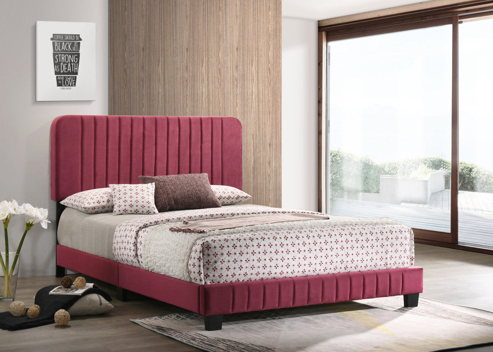 Lodi Bed, Cherry, Queen