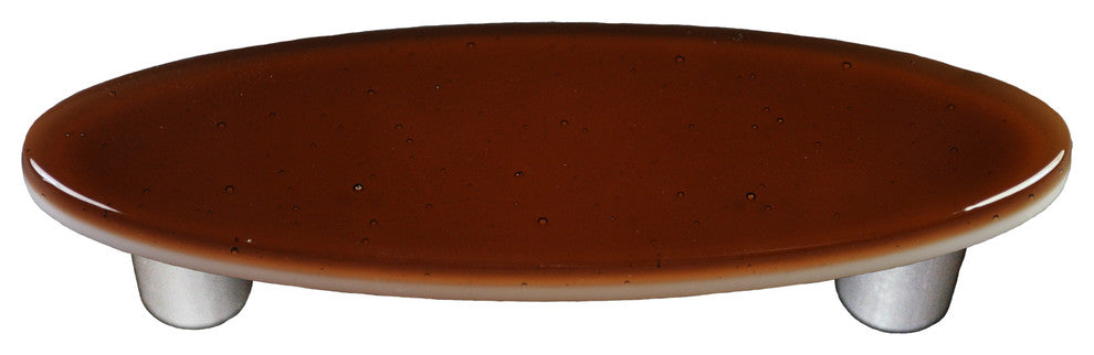 Tan Pull Oval, Black Post